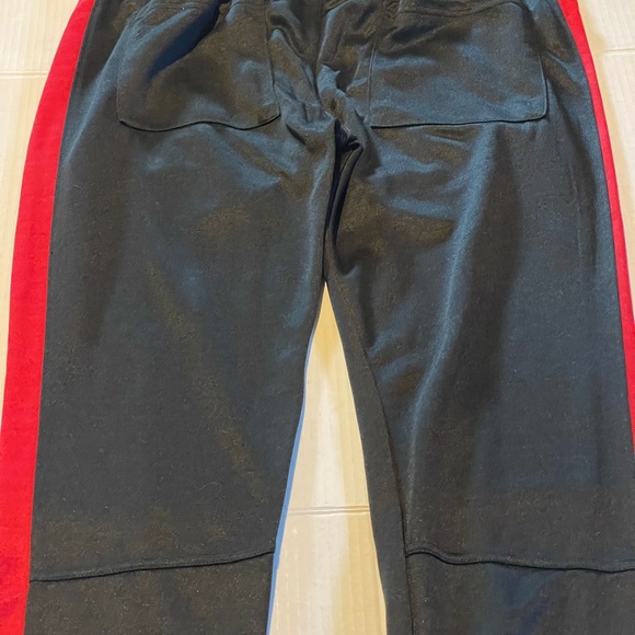 Mnml track pants mens size medium black red‎ pre-owned condition - Picture 5 of 10